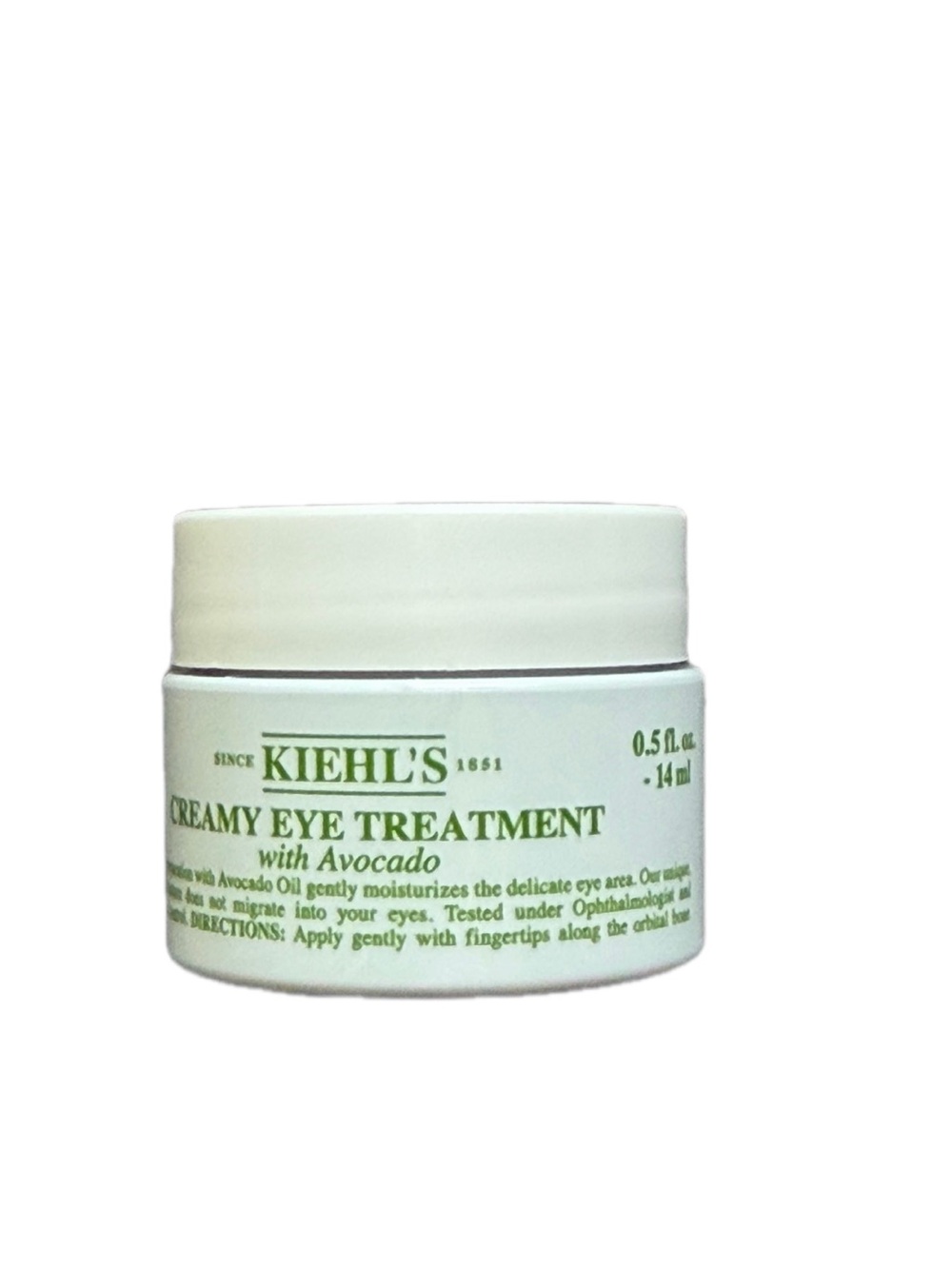 Kiehl's Creamy Eye Treatment with Avocado - .5 oz new and sealed